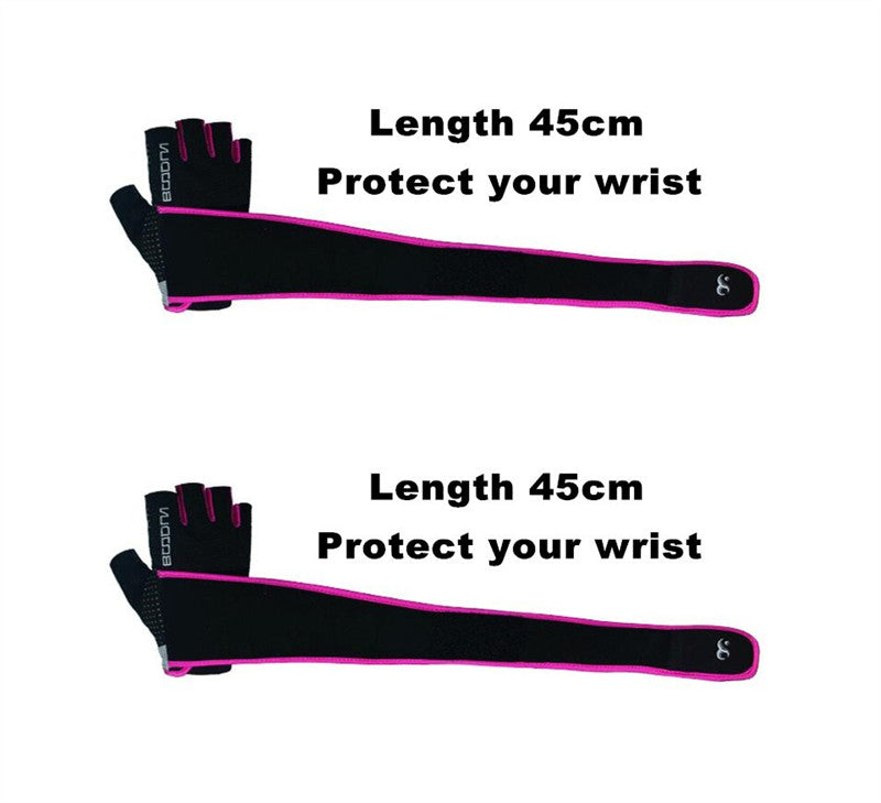 Non-Slip Wrist Guard & Weight Lifting Gloves – Gym & Fitness Protection