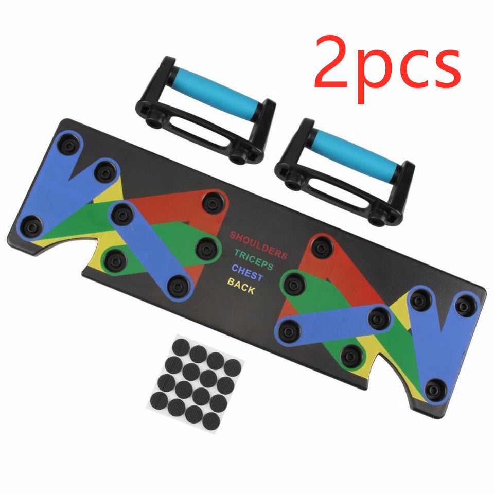 9-in-1 Push-Up Rack – Multi-Functional Bodybuilding & Fitness Tool for Home & Gym
