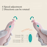 Baby Electric Nail Trimmer – Anti-Scratch Multifunctional Nail Polisher for Newborns