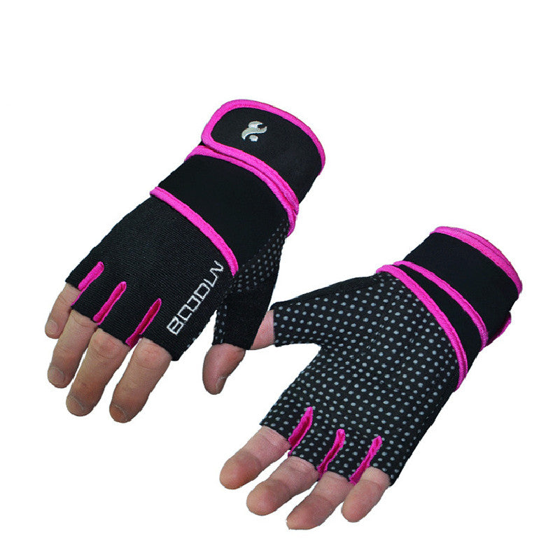 Non-Slip Wrist Guard & Weight Lifting Gloves – Gym & Fitness Protection