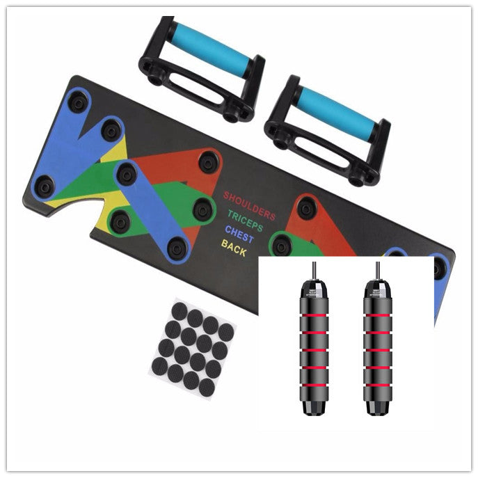 9-in-1 Push-Up Rack – Multi-Functional Bodybuilding & Fitness Tool for Home & Gym