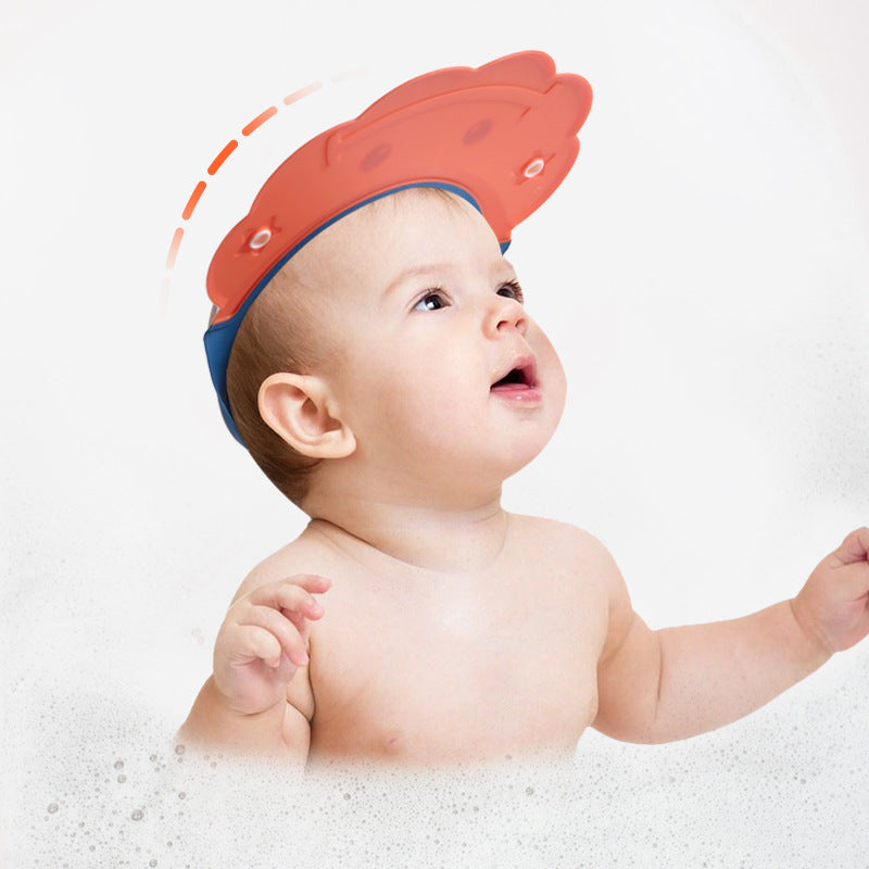 Baby Shower Cap Protector – Tear-Free Shampoo Shield for Safe Bath Time