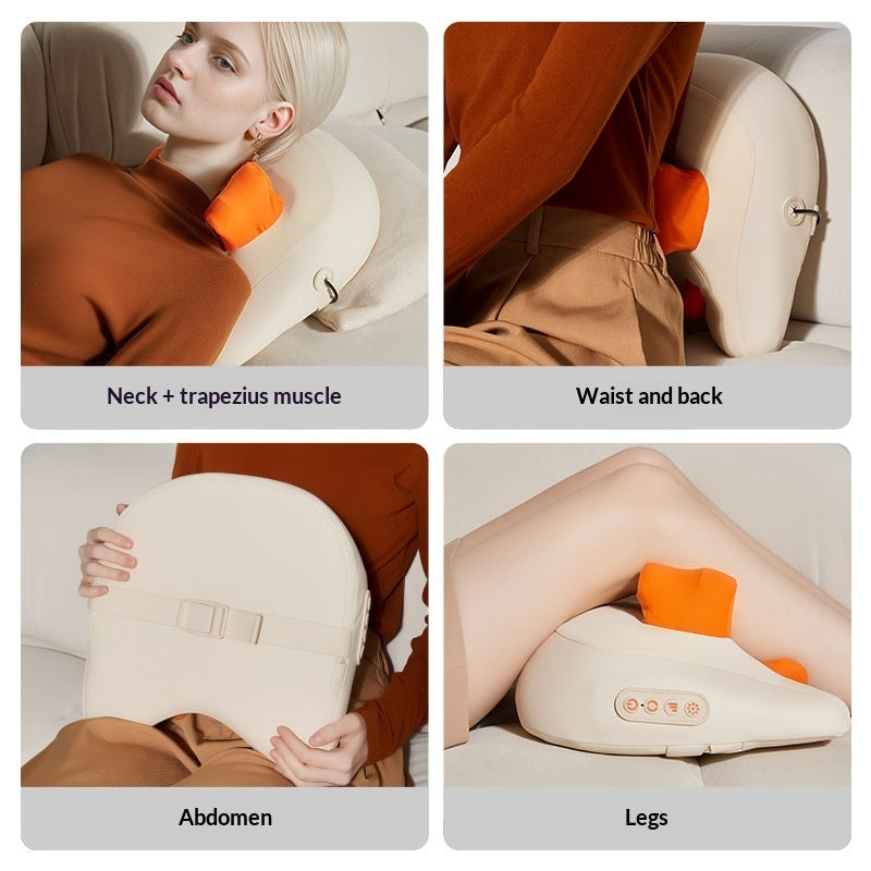 V-Line Neck & Shoulder Massager – Trapezius, Back, and Waist Kneading Device