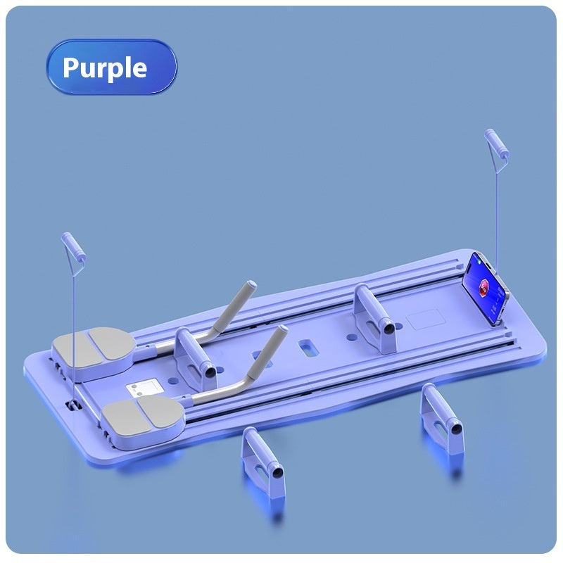 Multifunctional Supine Board & Abdominal Wheel – Core Trainer for Home Fitness
