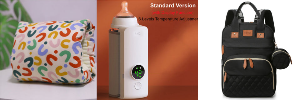 Portable Wireless Baby Bottle Warmer – USB Rechargeable Milk Heating Bag