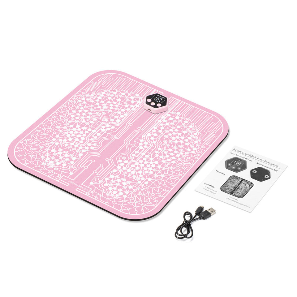 Portable Foot Comfort & Relaxation Mat – USB Rechargeable Daily Wellness Pad