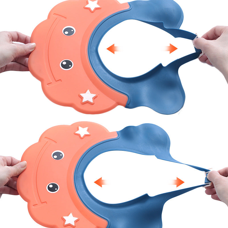 Baby Shower Cap Protector – Tear-Free Shampoo Shield for Safe Bath Time