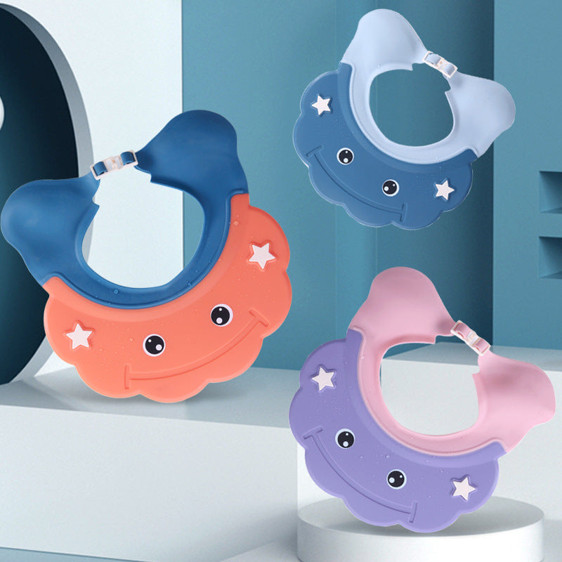 Baby Shower Cap Protector – Tear-Free Shampoo Shield for Safe Bath Time