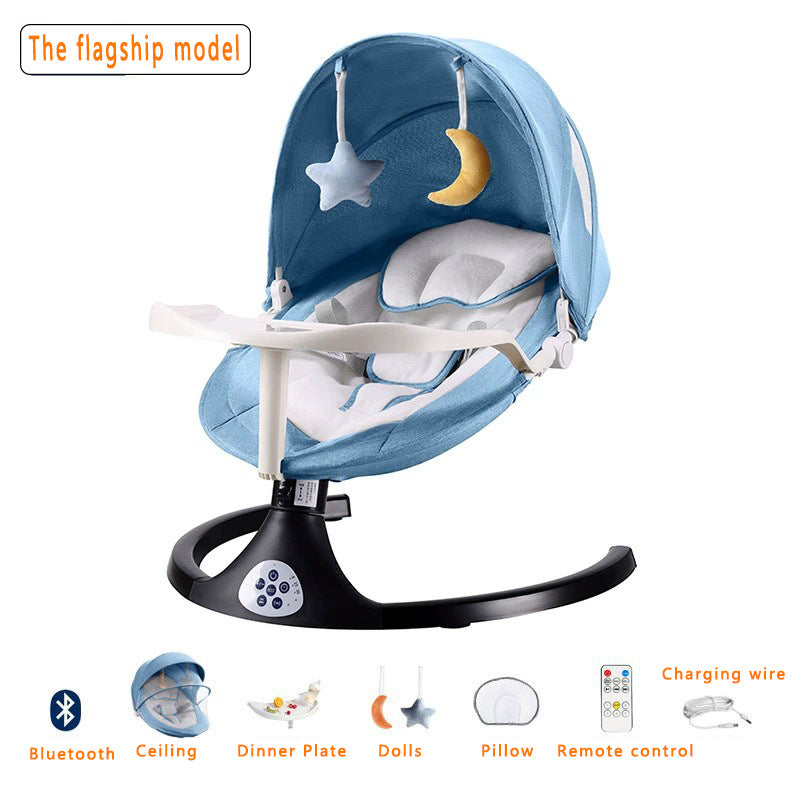 Multifunctional Baby Electric Rocking Chair – Smart Soothing Swing for Infants